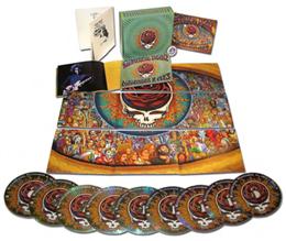 Winterland 1973 The Complete Recordings boxed set contents.