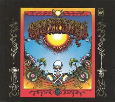 Grateful Dead art by Rick Griffin for Aoxomoxoa