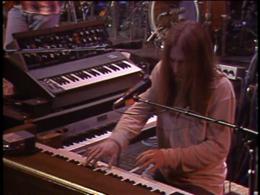 Brent Mydland screenshot from the Grateful Dead Dead Ahead DVD.