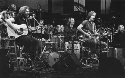 The Grateful Dead onstage at Radio City Music Hall 10-25-80