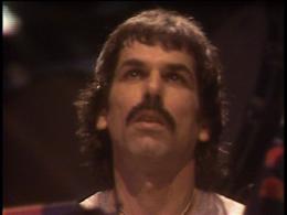 Mickey Hart screenshot from the Grateful Dead Dead Ahead DVD.