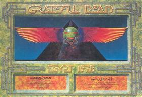 The Grateful Dead Egypt concert poster by Alton Kelley
