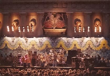 Grateful Dead performing at the Greek Theater 9-13-81