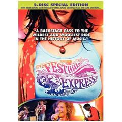 Festival Express DVD cover art.