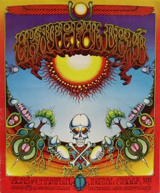 Vintage Concert Posters - Grateful Dead Artwork At It's Finest