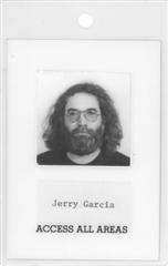 The Grateful Dead Egypt laminate for Jerry Garcia