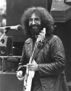 Grateful Dead photos - Jerry Garcia in Golden Gate Park 9-28-75