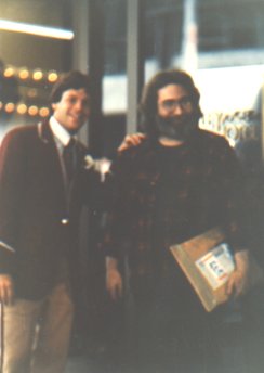 Michael Brito and Jerry Garcia 9-21-82