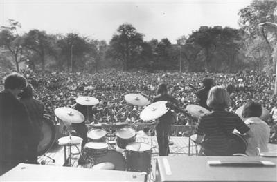 The Grateful Dead on stage 5-5-68.